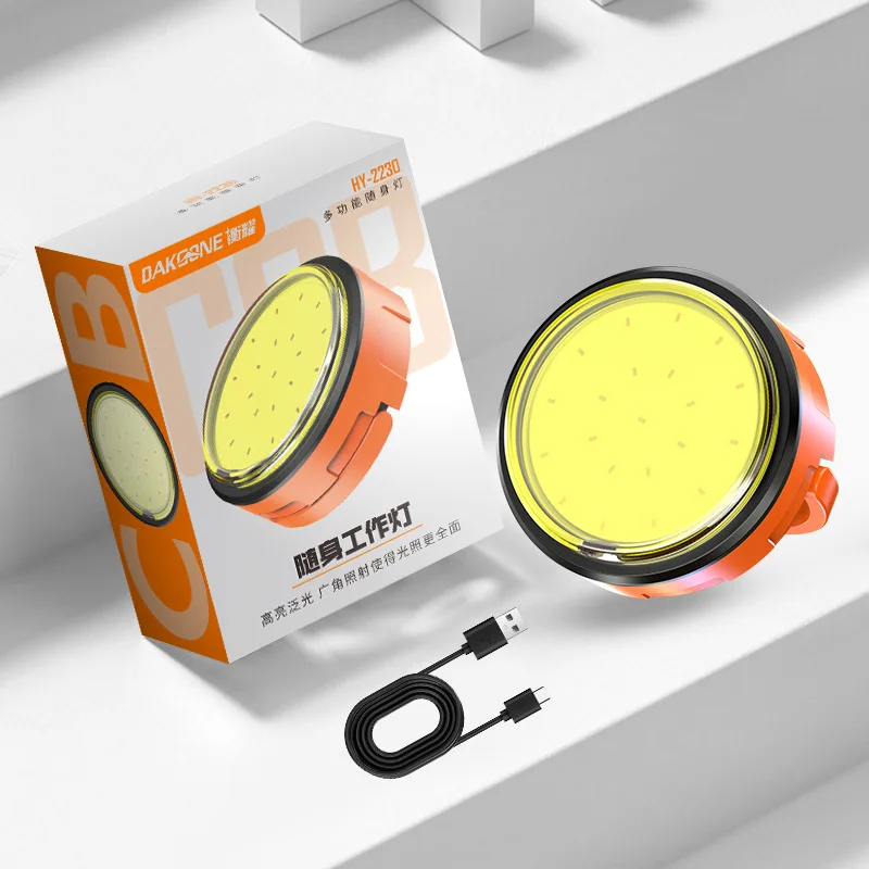 MINI Multifunctional LED Camping Light Rechargeable with Magnet Base for Outdoor Tent Emergency Hiking Portable Lantern camping light portable lanterns camping lamp camping lantern portable work lights emergency lights portable work light portable torch portable light bulb