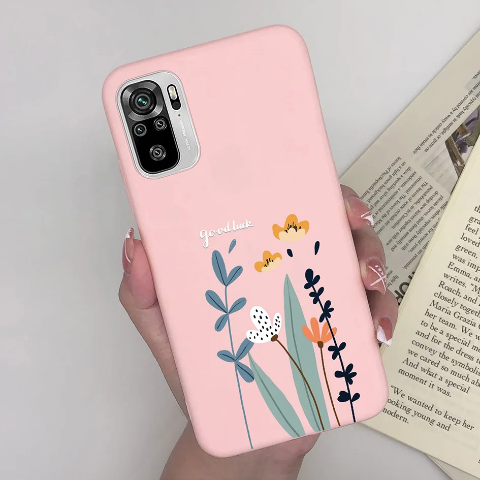Cute Fashion Heart Avocado Soft Silicone Phone Case for Xiaomi Redmi Note Series