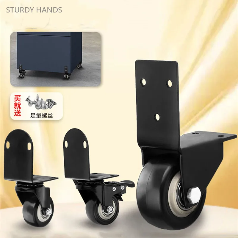 Universal Roller Slider Móveis Rodízio Roda Polia Direcional Direção Silenciosa Movendo Deslizante Rodízios Roda Nightstand Pcs