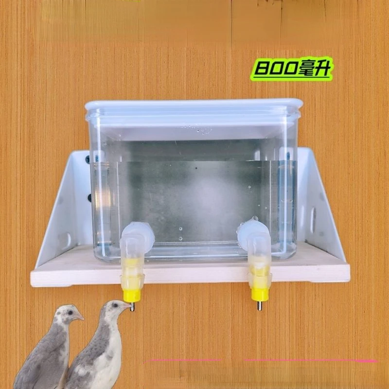 

Диспенсер для воды с иглами для попугая, рутина, аксессуары для курицы, автоматическое двойное уплотнение, игла для локтя