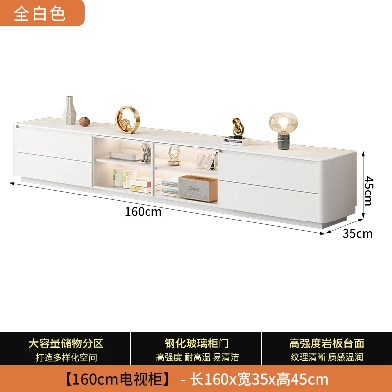 Unique Storage Tv Stand Luxury Modern Elegant Universal Tv Cabinet Glamour Simple Moveis Para Tv Da Sala Living Room Furniture