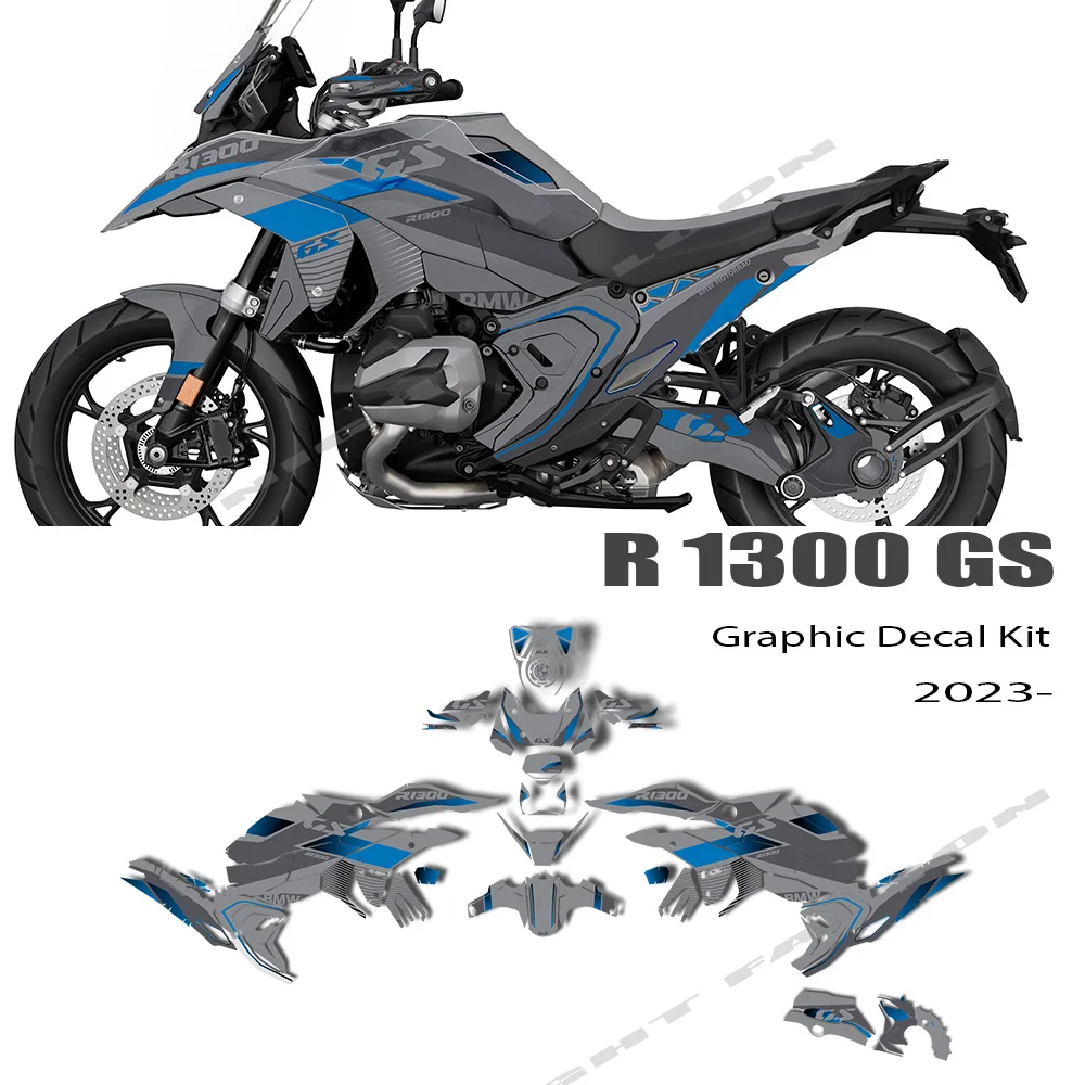 

Наклейки для BMW R 1300 GS, полная яркость, защитная наклейка GS 1300, Набор наклеек для мотоцикла, устойчивая к царапинам наклейка