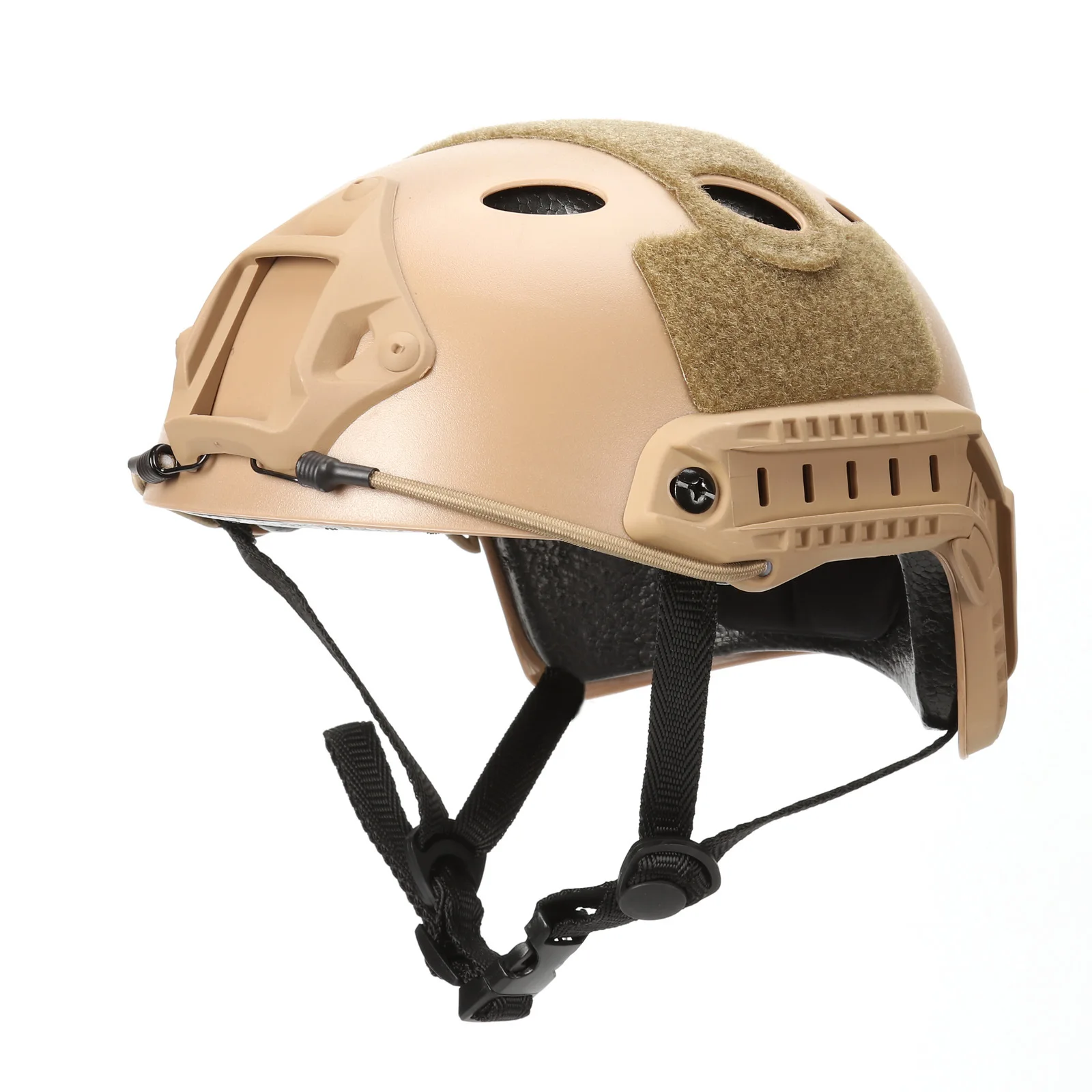 Casco Tattico Stile Militare SWAT Fast PJ Per Airsoft E Paintball – Leggero, 620g, Colori Vari