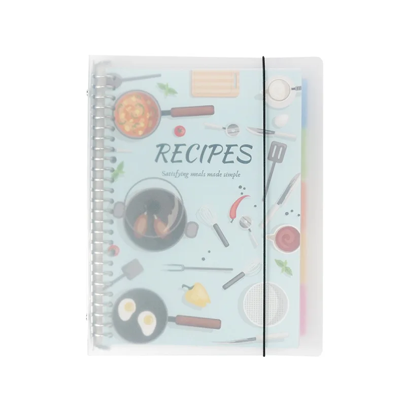Loose leaf notebook DIY family recipe book, notebook diary journal,notebook diary