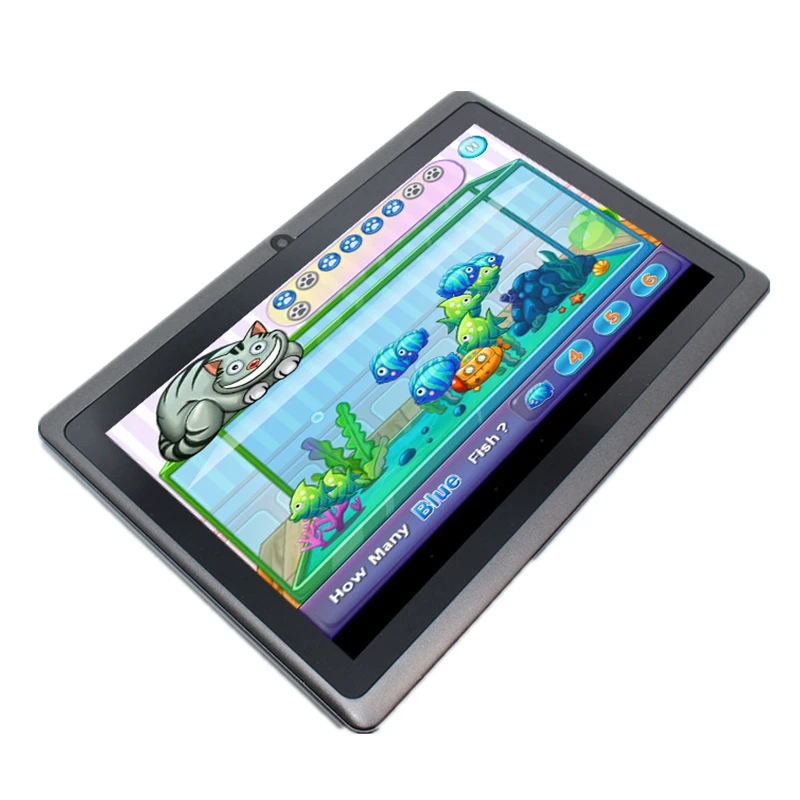 7 INCH Android 10 Tablets PC For Kids DC Charger 2GB DDR+16G llwinner A33 CPU Tablet Dual Camera Quad Core 1024x600 IPS Screen