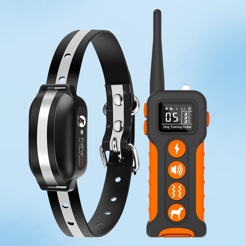 

New Arrival Electric Large Dog Pet Nylon High Quality Remote Electronic Training Rechargeable Dog Shock E Collar