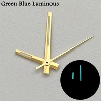 Aiguilles de montre NH35 8mm 12mm 12.5mm, pointeurs de montre lumineux bleu vert pour Style Oyster, accessoires de mouvement NH70/NH36/4R/7S 2