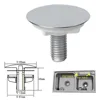 Kitchen Sink Tap Hole Covers Stainless Steel Basin Hole Sealing Plug Anti-leakage Basin Laundry ABS Plastic 49mm Accessories 2