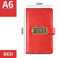 Lock Notebooks A6 And Journals Kawaii Notepads Diary Agenda Weekly Planner Writing Paper For Students School Office Supplies 2