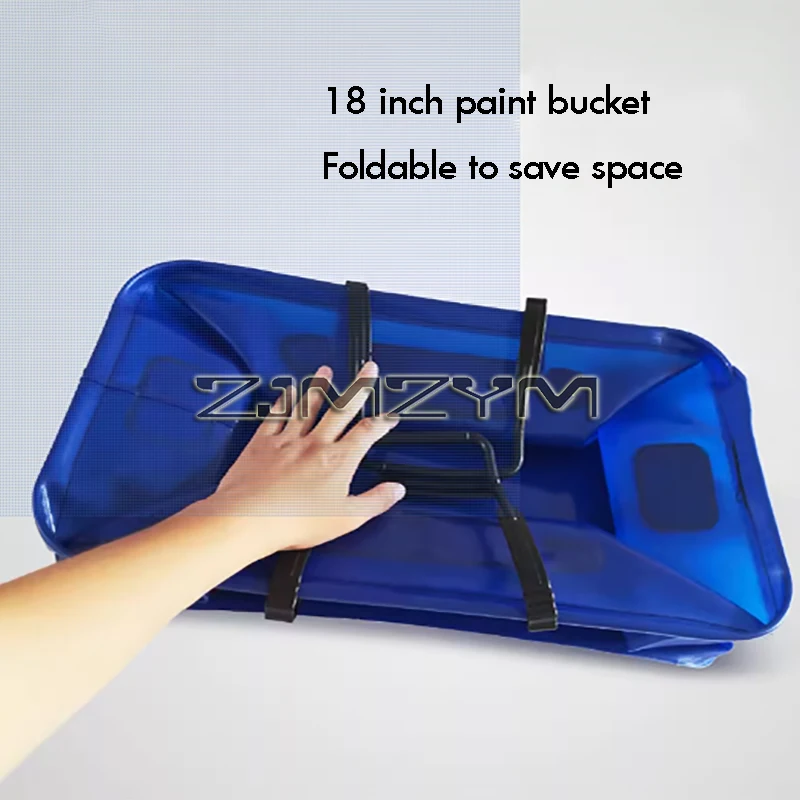 18inch Paint Bucket Foldable Pail Fishing Bucket For Wall Decoration Foldable Pail Fishing Handbag