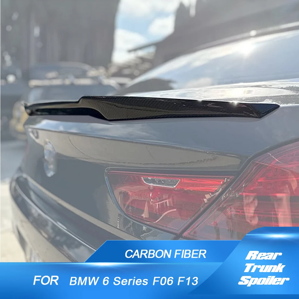 車のトランク用カーボンファイバーリアスポイラー,bmw 6シリーズ