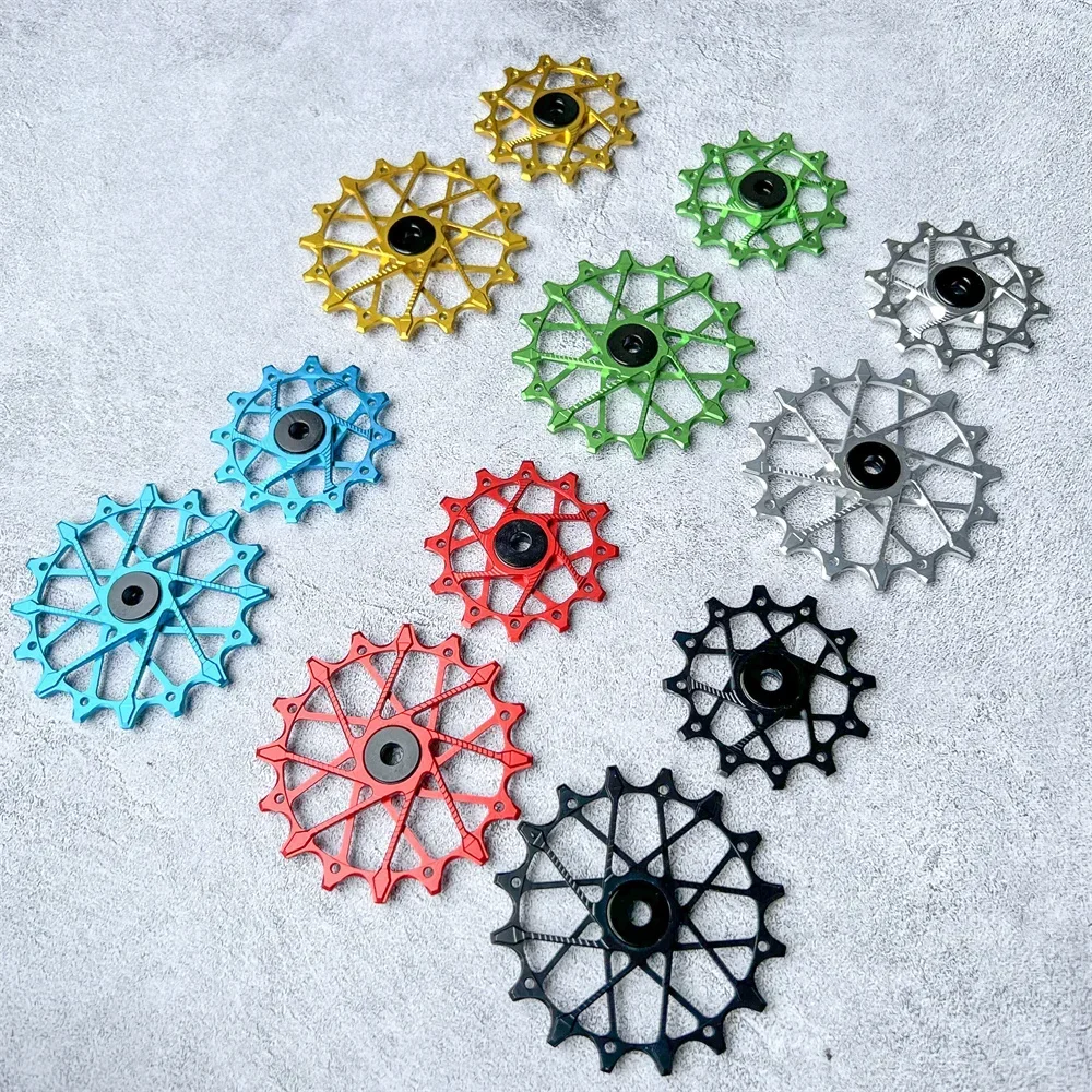 MTB-Rennrad-Heck-Umwerferkäfig-Rollen für SRAM 11/12-Gang-Umwerfer mit übergroßem Lager für NX GX X01 XX1 EAGLE AXS – Detail 3