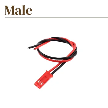 S40c07ad895ef465ca51c7d610dd777c8z.jpg 10 pièces Connecteur JST 22AWG 2 broches mâle femelle Câble de connexion pour bande LED Jouets RC Adaptateur de batterie 20 cm