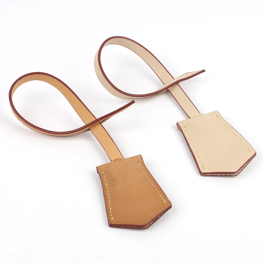 Luxury Leather Luggage Tag With Clip Personalised Vachetta 