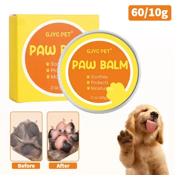 애완 동물 발 보습 천연 크림, 개 고양이 발 왁스, 건조 발 및 코, 애완 동물 발 밤, 강아지 발 보호대, 애완 동물 용품