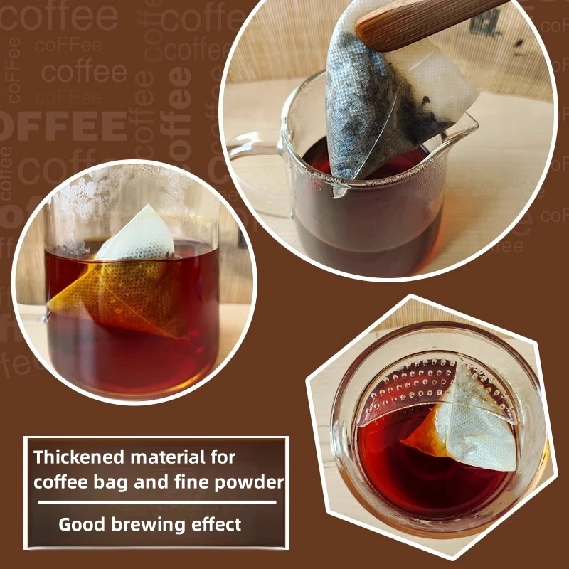 Description Picture 5 of itemFood grade heat sealed tea filter paper and tea bag packaging machine roll film coffee powder filter paper roll material