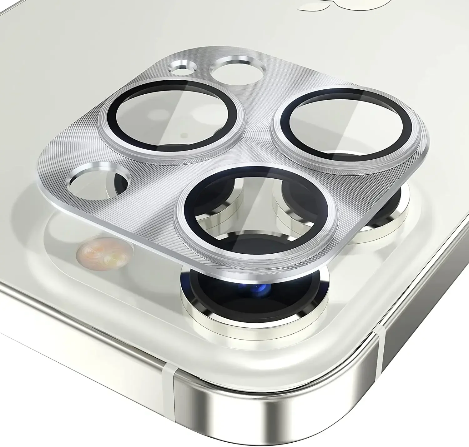 Purple Tempered Glass Camera Lens Protector Accessory