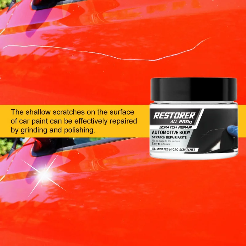 Car Scratch Repair Kit-Remove Repair & Polish Paint Scratches Instantly Car Scratches Anti Scratch Accessories 200g car scratch remover