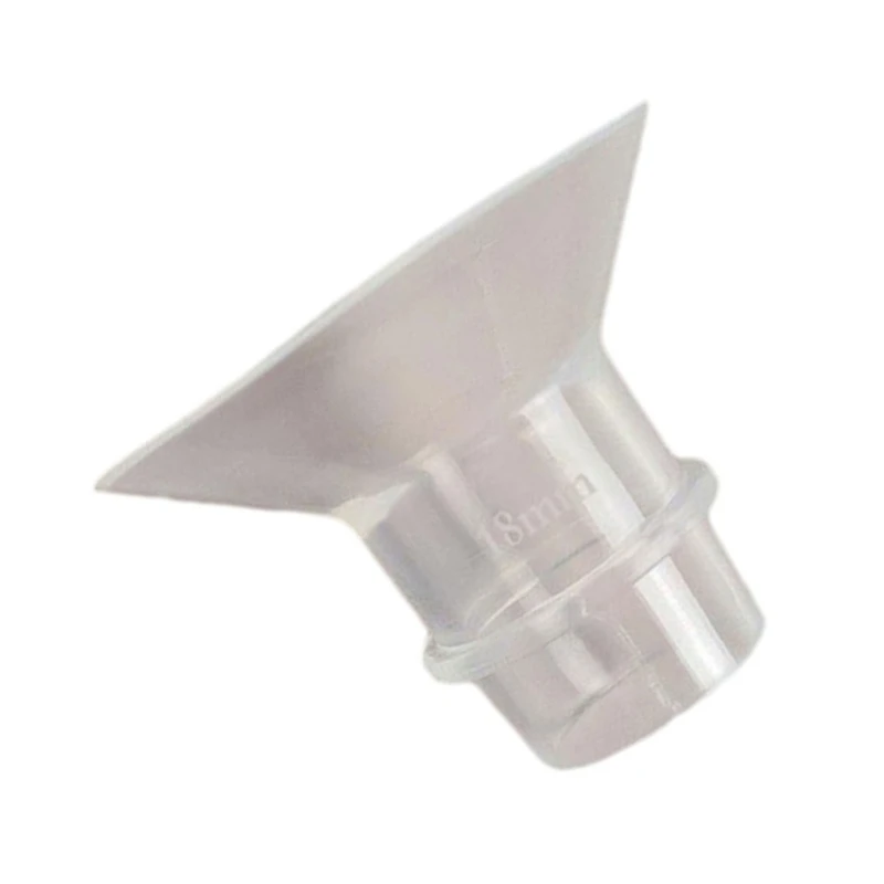 Efficient Silicone Breast Pump Flange Adapter Convenient Breast Pump Horn Converter Durable for Enhanced Milk Expression 4