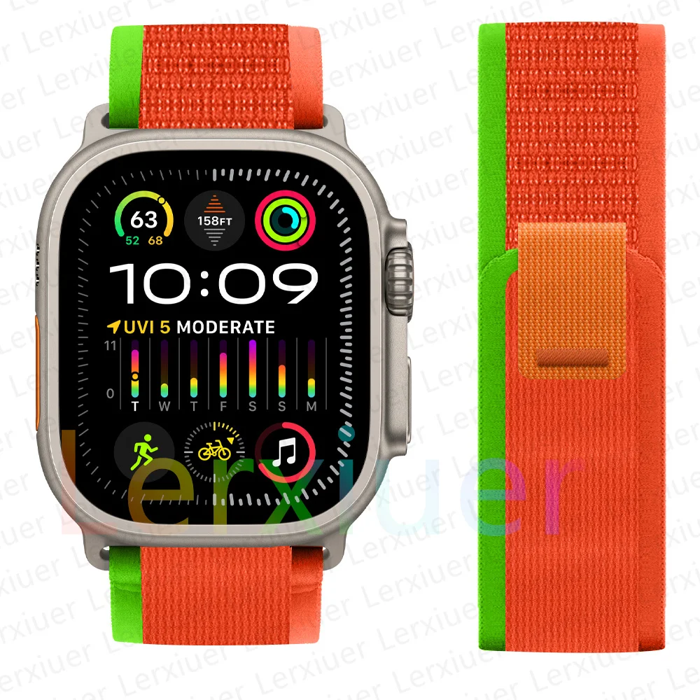 Nylon Sports Bracelet Trail Loop for Apple Watch – Versatile and Durable Strap