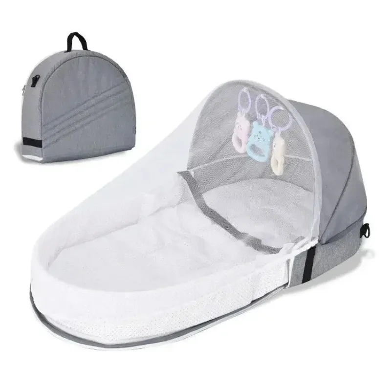 Crib-in-bed Baby Cradle Portable Crib Newborn Baby Isolation Bionic Travel Crib Convenient Folding Anti-pressure
