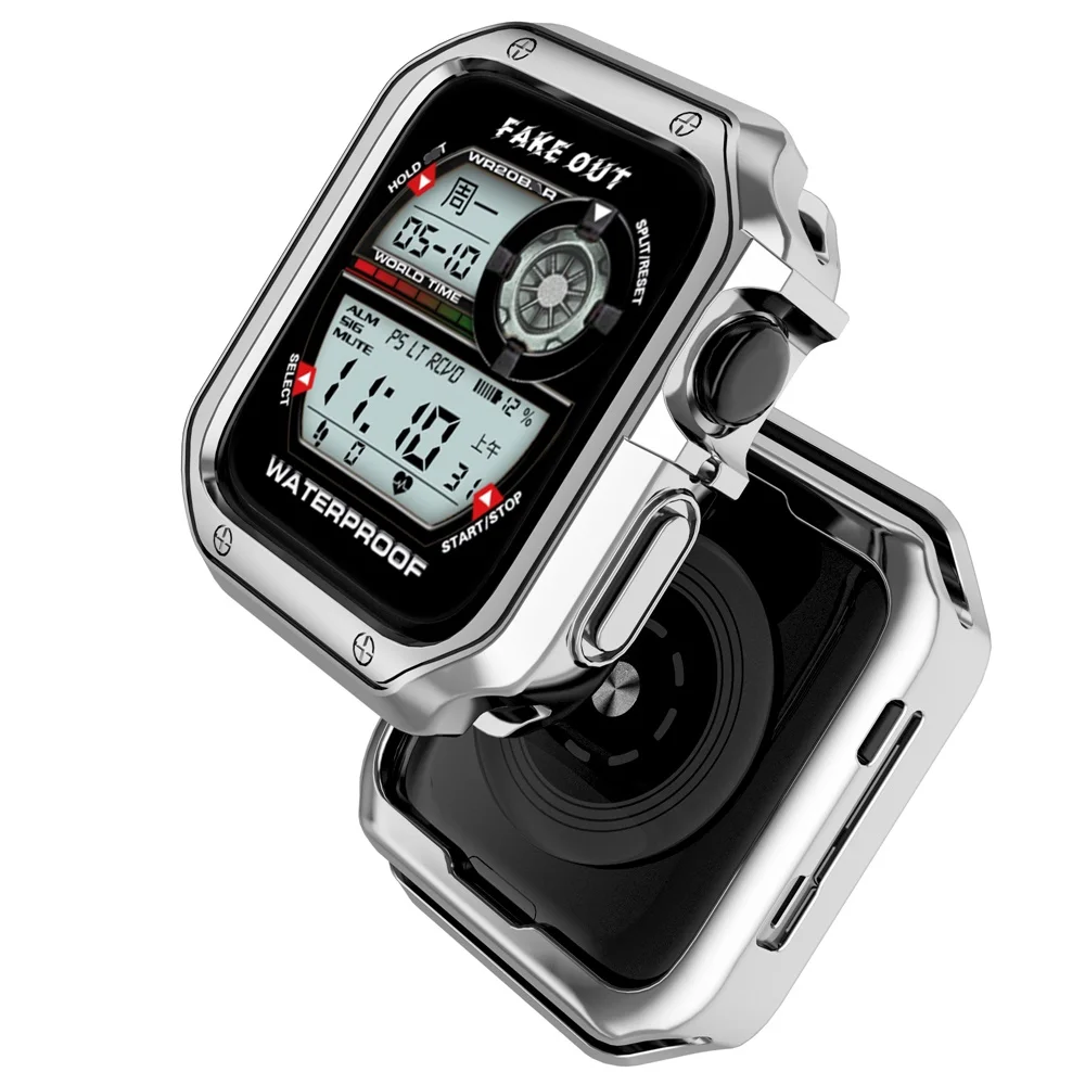  ġ ̽ TPU Ŀ,  ׼ ũ ȣ, ̿ġ ø 9 8 6 5 3 SE 7 ̽, 45mm, 41mm, 44mm, 40mm, 42mm, 38mm