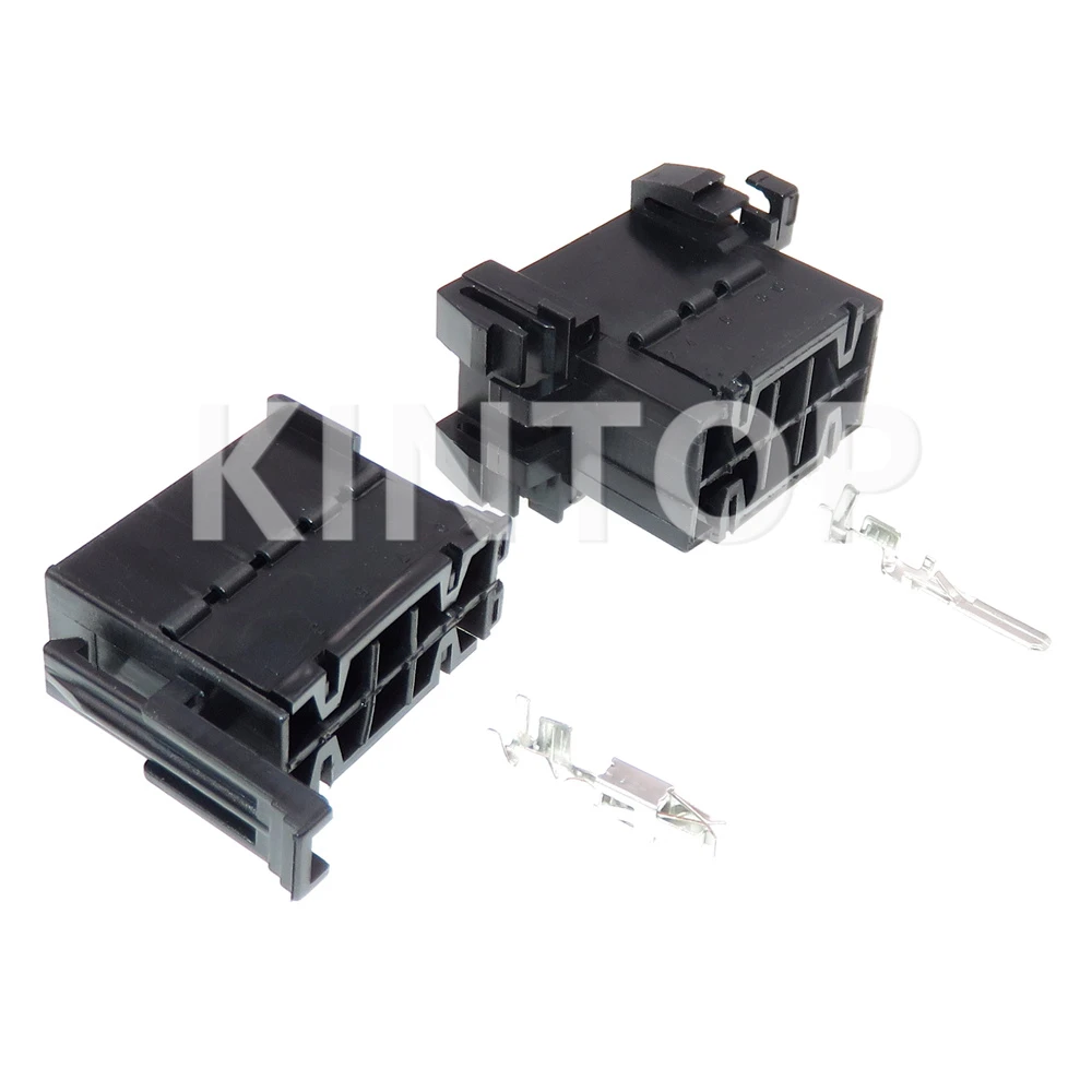 1 Set 10 Pins AC Assembly Car Plastic Housing Modification Socket 1-929504-4 Auto Wiring Terminal Electrical Plug 929504-4