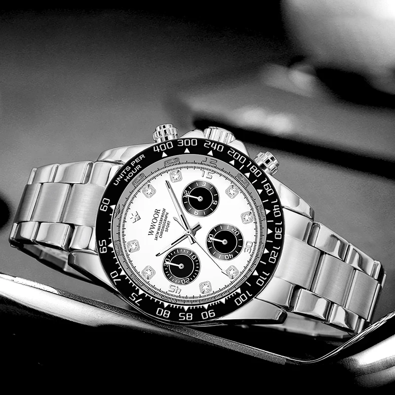 Reloj de pulsera de lujo para hombre, de primera marca, resistente al agua, cronógrafo luminoso, de acero inoxidable, de cuarzo_voghion.com