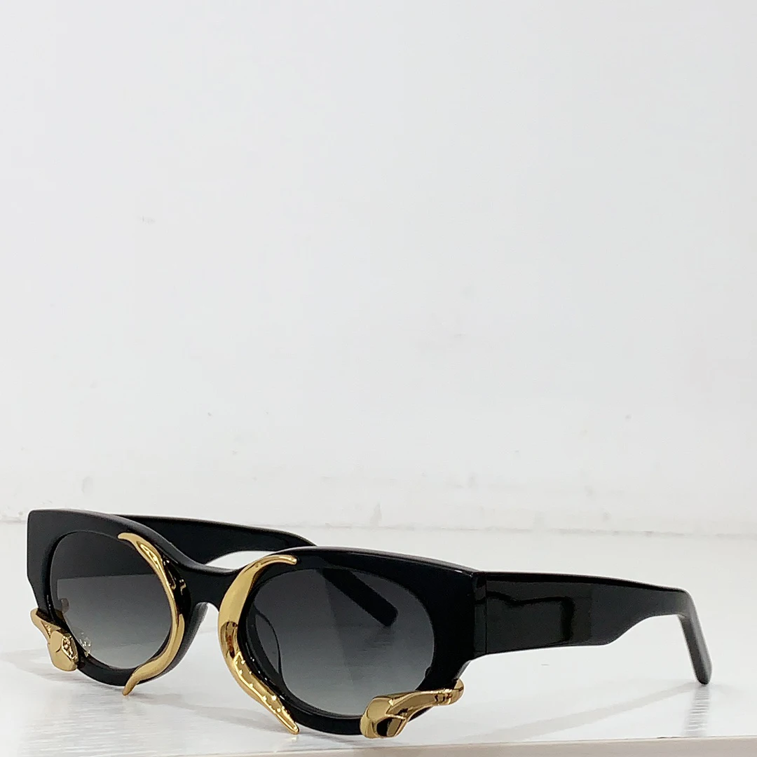 

Sunglasses For Women Men Summer M.PP Style Anti-Ultraviolet Retro Plate Full Frame Fashion Glasses Random Box