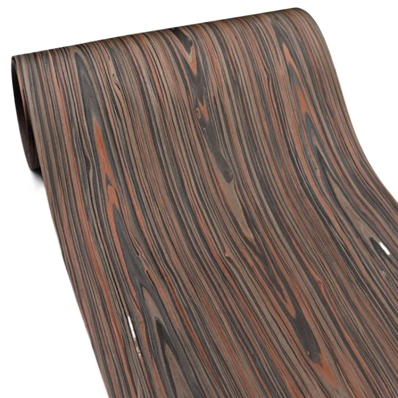 

Length: 2.5Meters Thickness:0.3mm Width: 55cm Technological Bark Black Cedar Veneer Solid Wood Skin