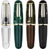 Majohn Q1 Mini Wood/Acrylic Transparent Pocket-Size Eyedropper Fountain Pen Iridium Long Knife Nib Portable Ink Writing Gift Pen 1