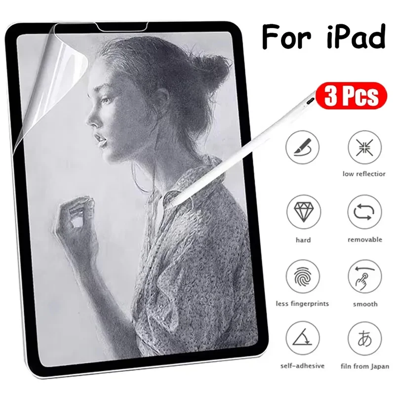 Matte Anti-Fingerprint Paperfeel Screen Protector - 3 Pack