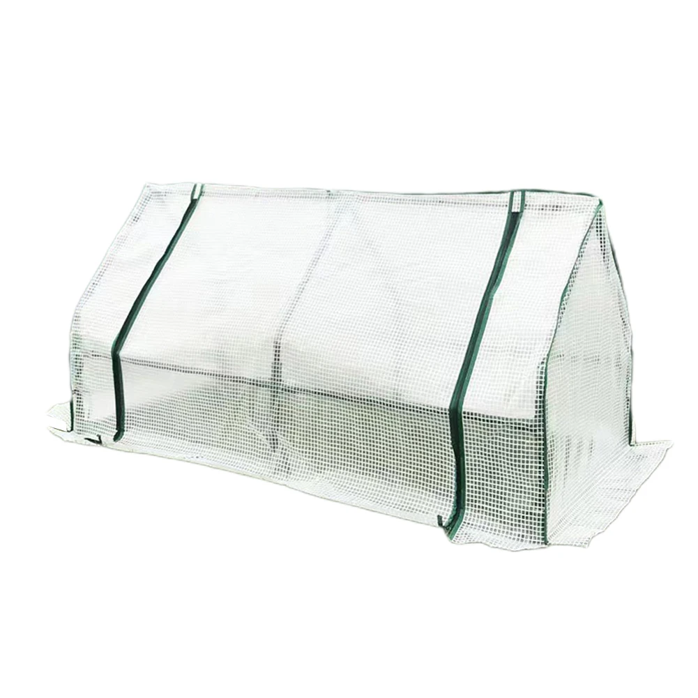 

1pc Small Grow Tunnel Outdoor Garden Greenhouse Reinforced Cover With Mesh Grid Garden Buildings Budynki Ogrodowe Invernadero