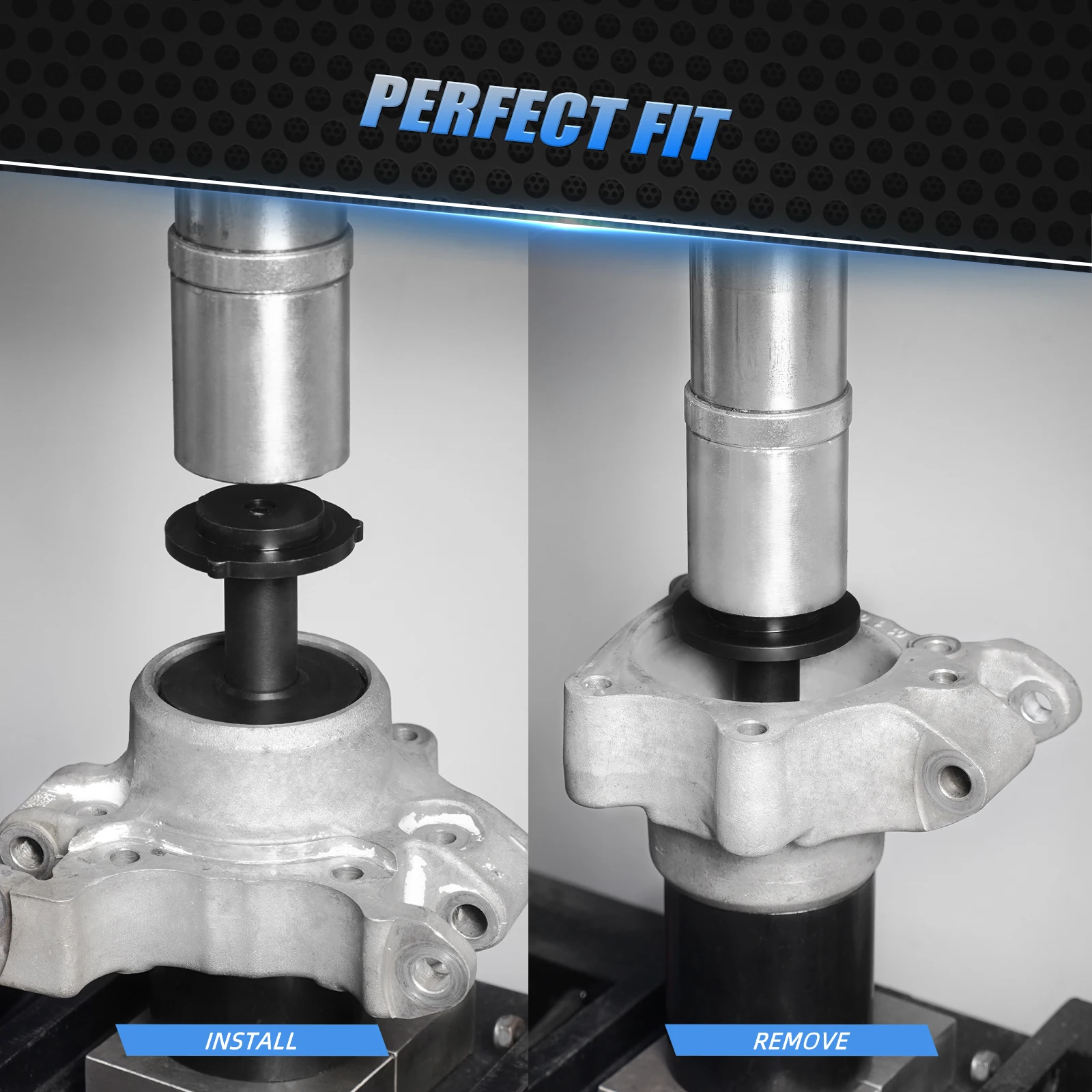 Radlager-Montage- und Demontagewerkzeug für Polaris RZR XP Turbo 44 mm, passend für Polaris RZR XP 1000 EPS 2014-2021 Turbo S 2018-2021 UTV – Detail 7