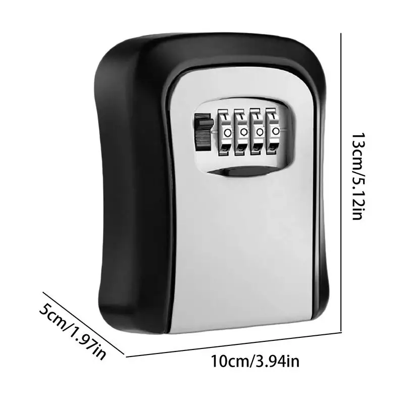 Wall Mounted Key Keeper Combination Lock Box