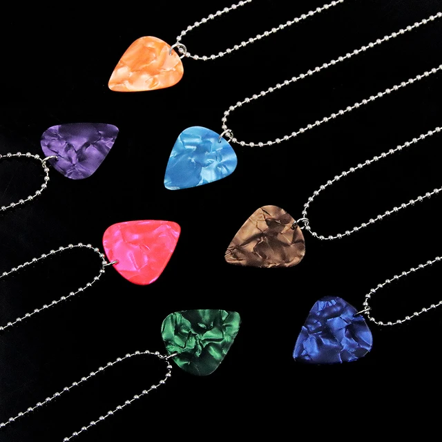 Stranger Things Eddie Munson Guitar Pick Pendants Necklace Black Geometric  Chain Necklace Choker Jewelry For Women And Men Gifts - Necklace -  AliExpress