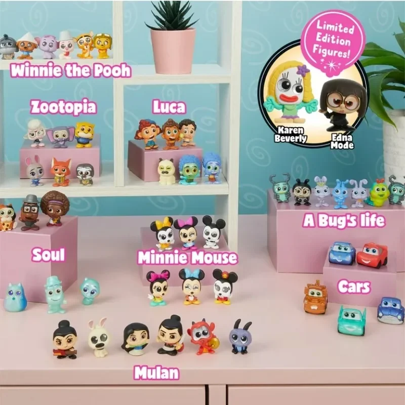 

Disney Doorables Series 9 Soul Luca A Bug’s Life Cars Winnie The Pooh Minnie Mulan Rare Limited Edition Figures Doll Kids Gifts