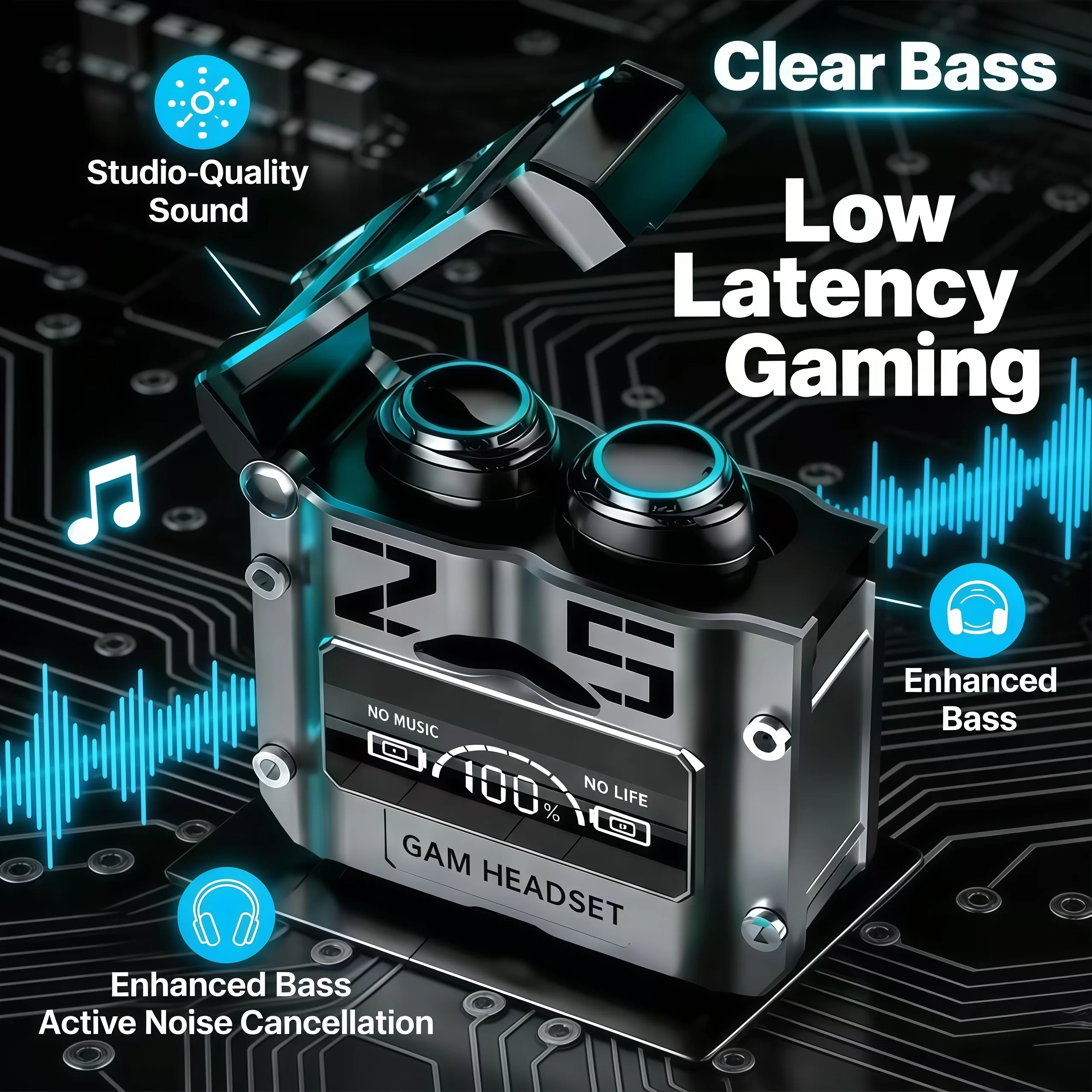 2026WirelessNoiseReductionHQHighQualityTWSEarphoneM25In-earType-CLEDDisplayRechargeEarphoneHeadphone-AliExpress44