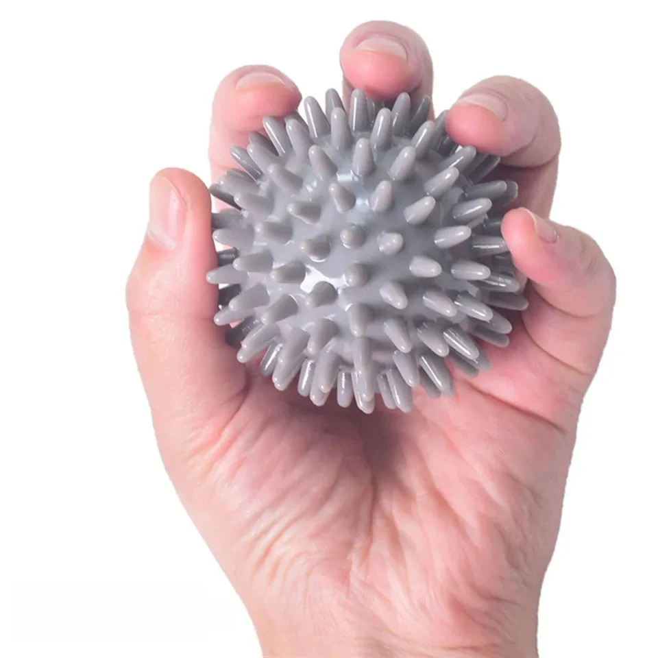 Description Picture 5 of itemTPR 7CM Diameter Hollow Soft Spike Ball Hand Strength Recovery Exercise Massage Ball Yoga Fitness Spiky Massager Trigger Point