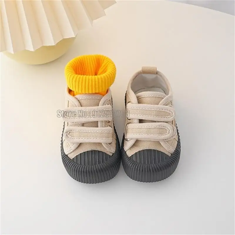 Children Canvas Toddler Infant Boy Sneaker Girl Candy Color Casual Baby Kid Breathable Leisure Soft Shoes 6