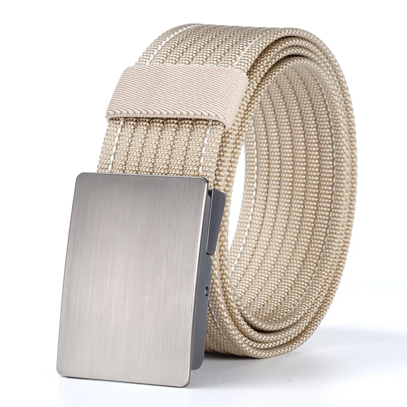 38 mm taktischer Gürtel, Metallschnalle, Aloy, Schnellverschluss, lässiger Nylongürtel, Mann, Schwarz, Beige, dick, Original, hohe Qualität, 100, 110, 120 cm
