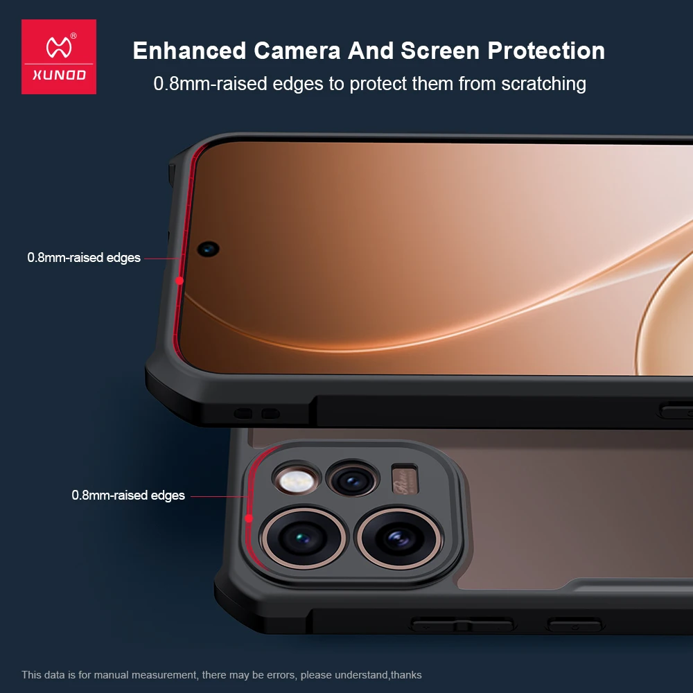 Xundi Beetle Series Anti-Drop Protective Phone Case - Full Protection and Wear-Resistant Shell