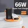 2025 NEW 30000mAh Power Bank 66W PD Fast Charging Portable Charger External Battery Pack Travel For iPhone Huawei Samsung 2
