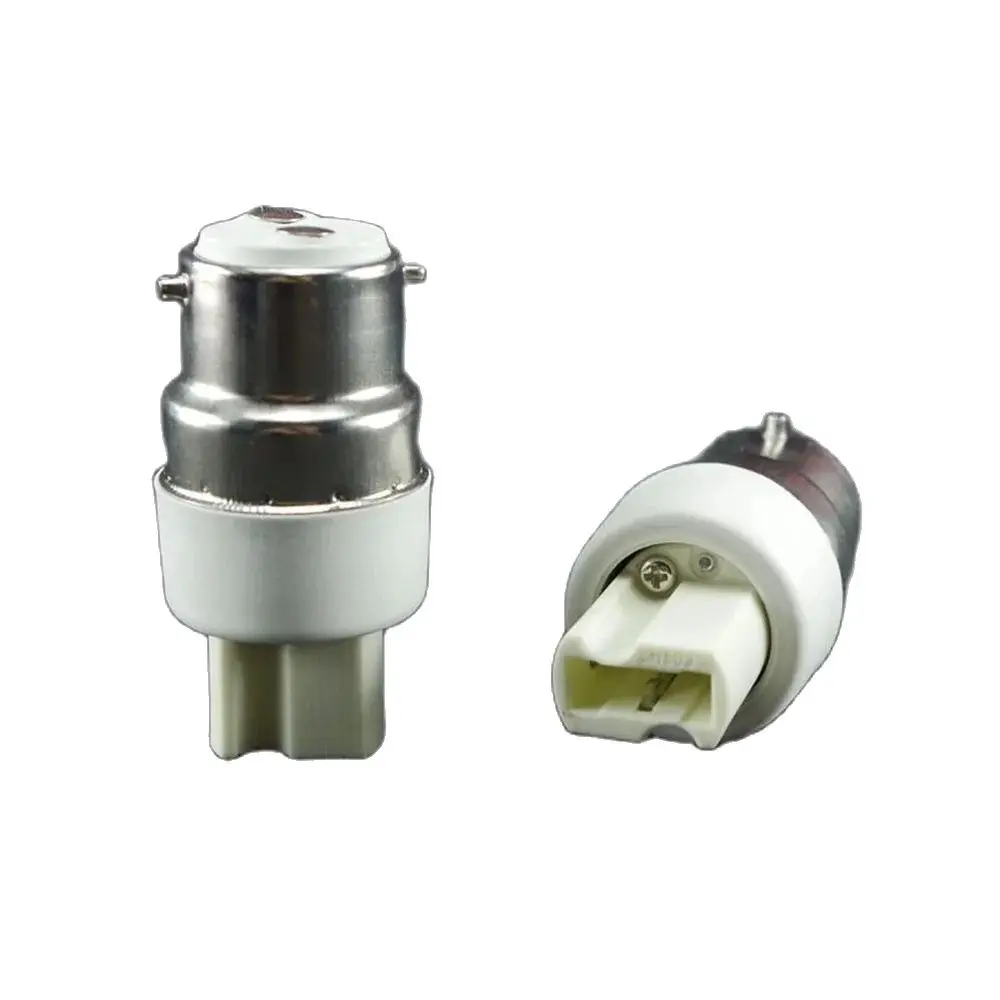 B22 to G9 Ceramic Base Led Light Lamp Holder Converter Screw Bulb Socket Adapter