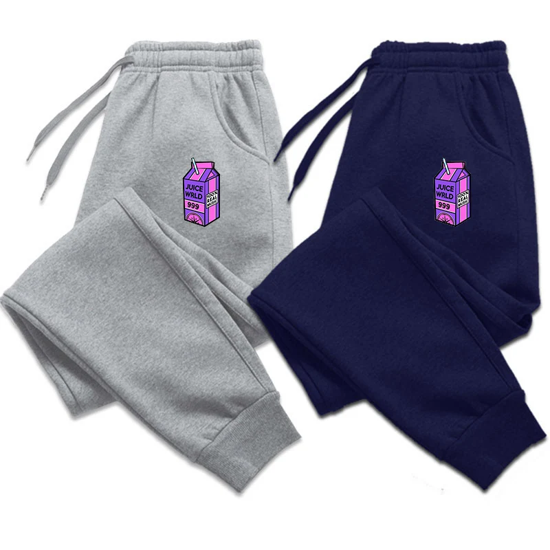 New Men's Sweatpants Spring Autumn Breathable Jogging Pants Multiple Packs Male Outdoor Concise Straight Trousers Milk Box Print 2