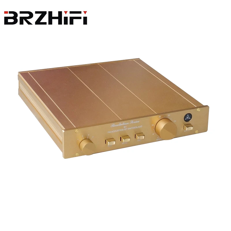 

Заводская поставка от BREEZE, классический звуковой клон FM155 Hi-Fi предусилитель Gold, усилитель мощности, ламповый Предварительный усилитель