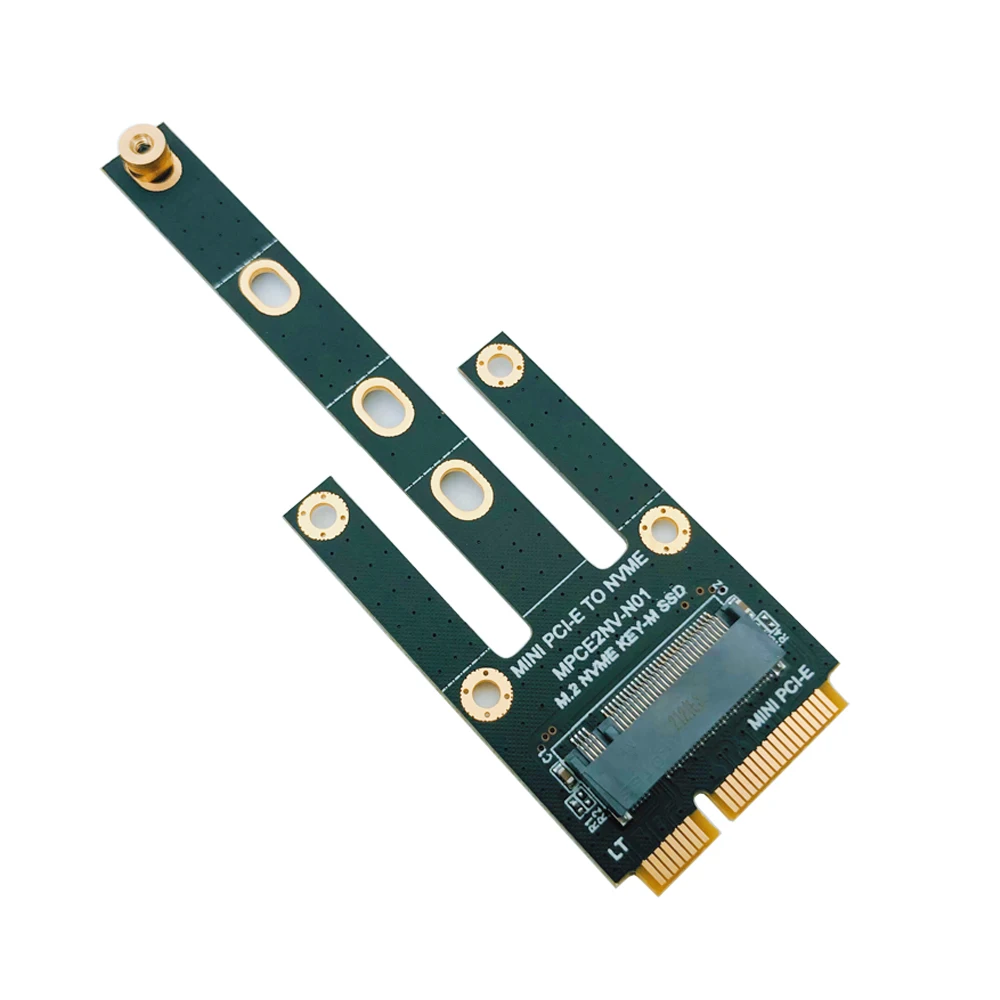 Mini Pci-e para Nvme Adaptador Placa de Cartão Conversor de Expansão Cartão Riser Suporta 2230 2242 2260 2280 m. Nvme Pcie m Chave m2 Ssd Novo - Imagem 4