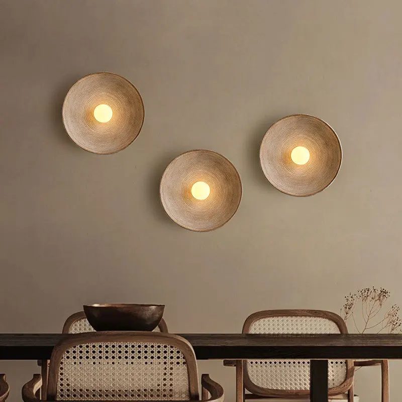 Nordic LED Wall Lamp Wabi-sabi Style Retro Wall Light Indoor Lighting Room Decor Sconces For Bedroom Bedside Hotel Corridor led light,led wall lamp,wall light