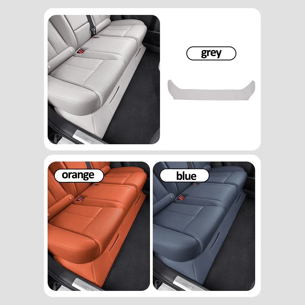 BYD 레오파드 7 티타늄 7 2025 2026용 2열 좌석 아래 킥 방지 패드, 얼룩 방지 패드, 자동차 용품