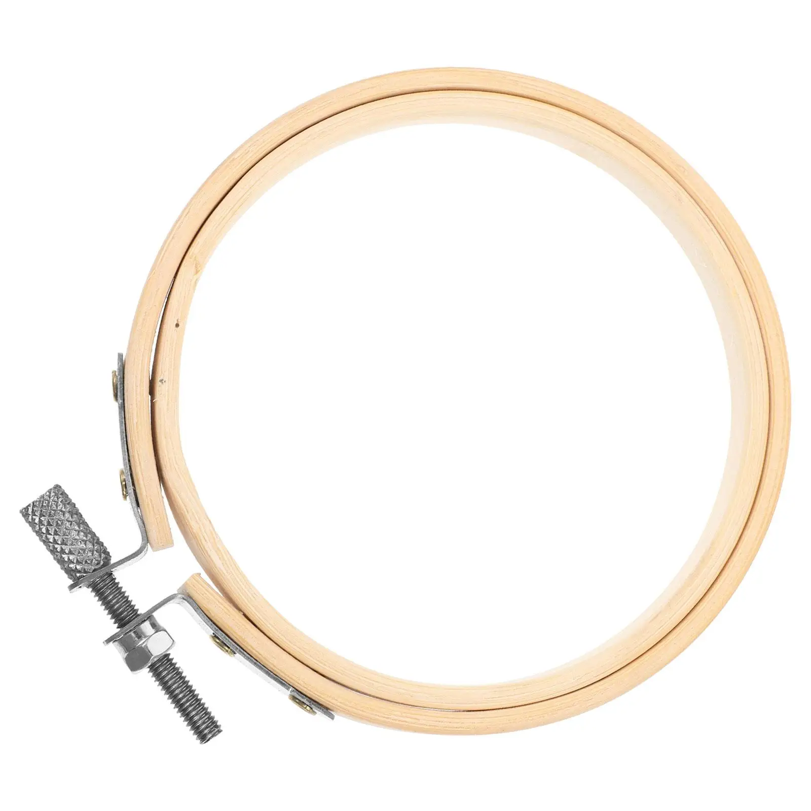 1Pc Bamboo Embroidery Hoop Embroidery Hoop Diy Circle Frame Cross Stitch Craft Sewing Quilting Accessories